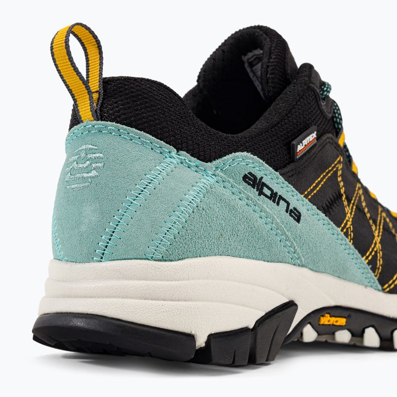 Stivali da trekking da donna Alpina Glacia blu opale/nero 9
