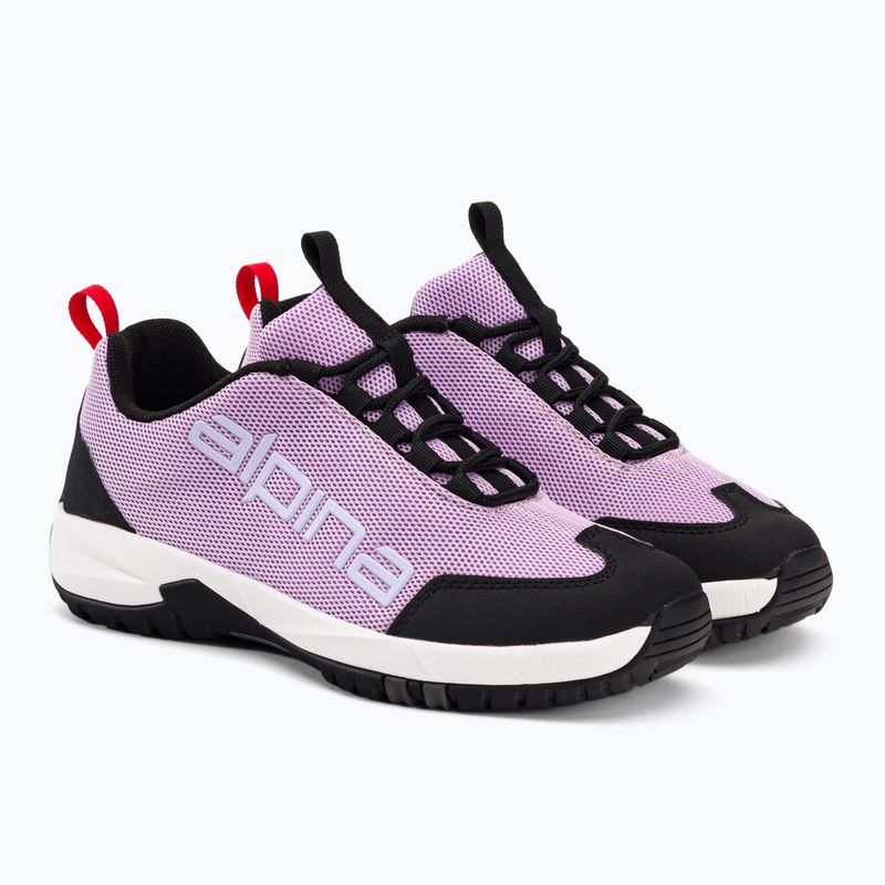 Alpina Ewl, scarponi da trekking da donna color lavanda polverosa 4