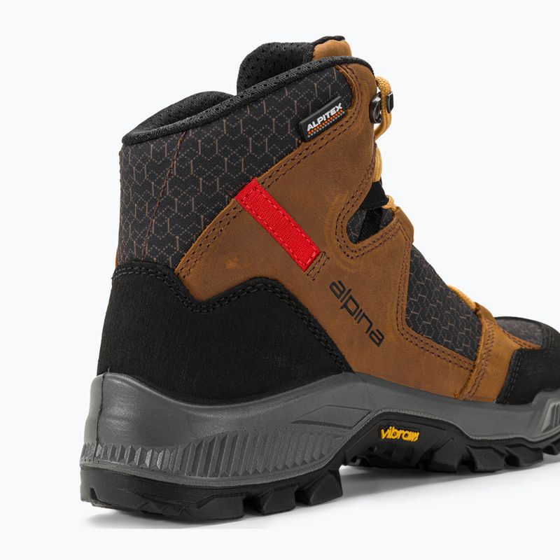 Stivali da trekking da donna Alpina Irin 2.0 marrone/nero 10