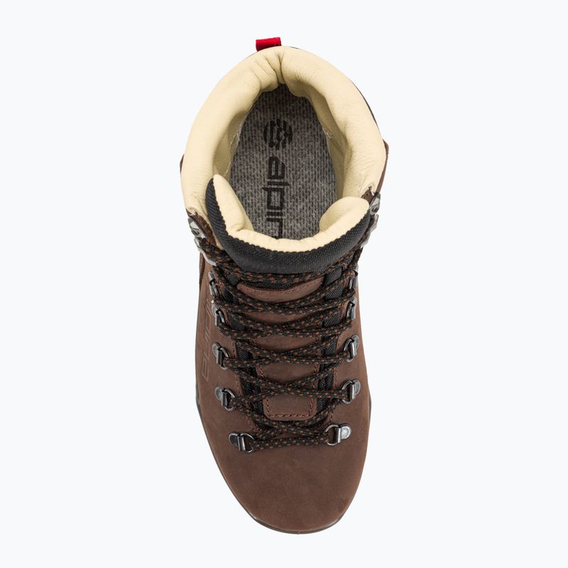 Stivali da trekking da donna Alpina Prima Mid marrone scuro 6