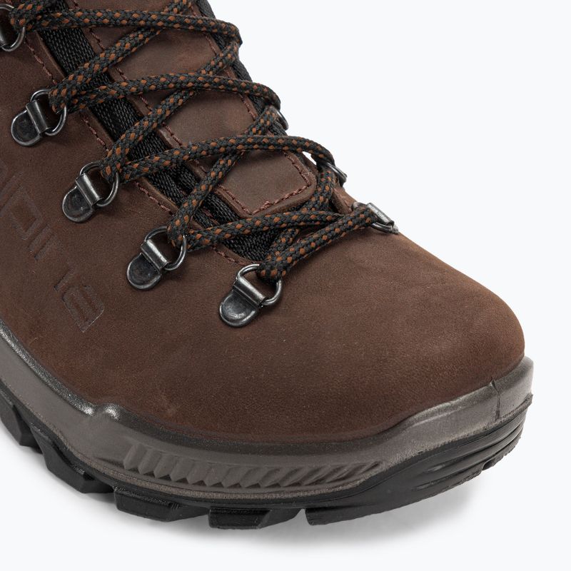 Stivali da trekking da donna Alpina Prima Mid marrone scuro 7