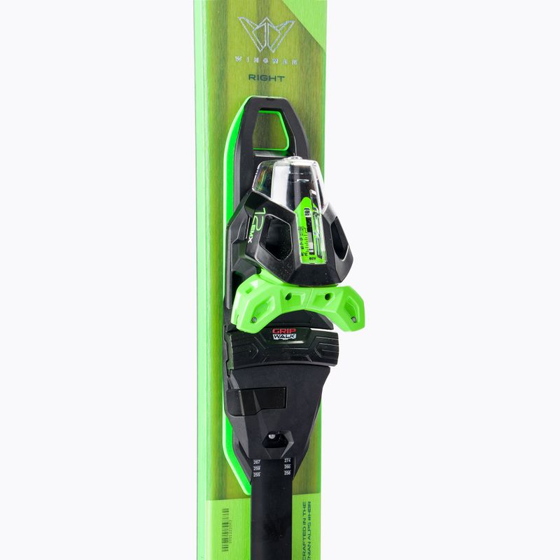Sci da discesa Elan Wingman 86 CTI Fusion X + attacchi EMX 12 2021 verde 7