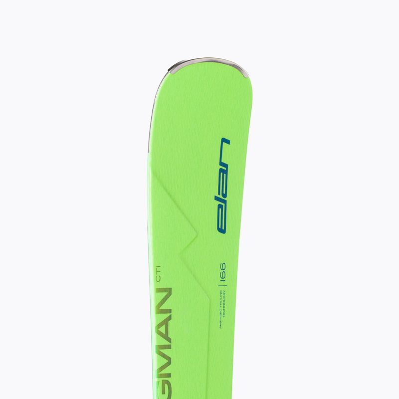 Sci da discesa Elan Wingman 86 CTI Fusion X + attacchi EMX 12 2021 verde 8