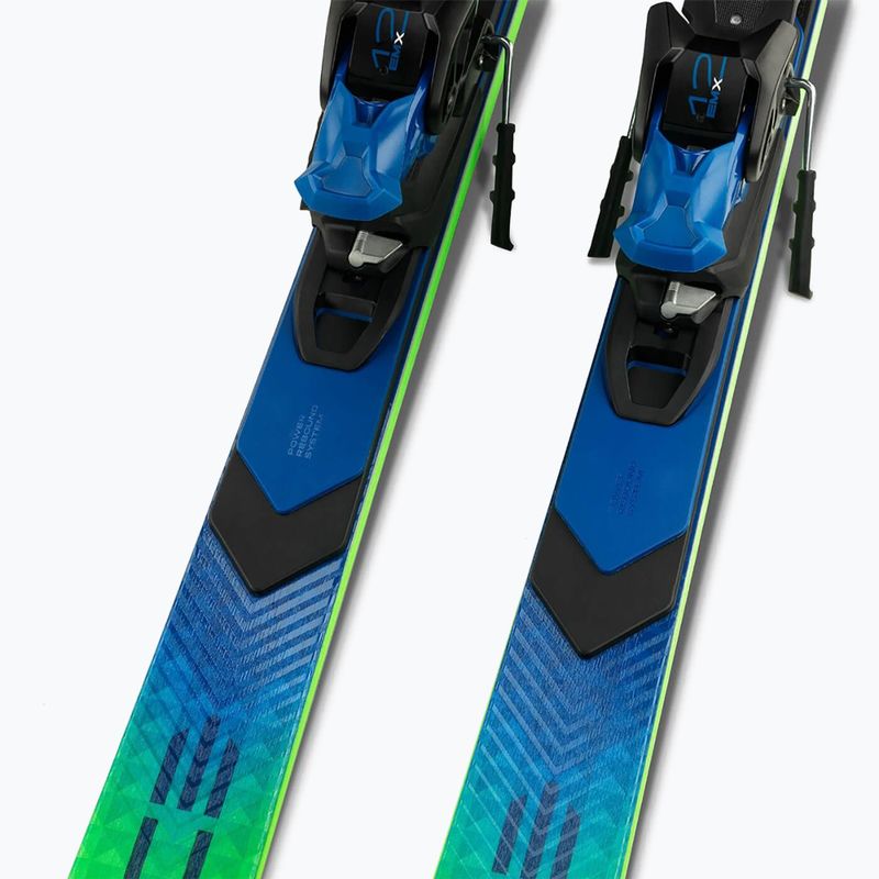 Sci da discesa Elan Ace SCX Fusion + attacchi EMX 12 verde/blu 5