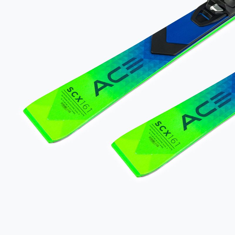 Sci da discesa Elan Ace SCX Fusion + attacchi EMX 12 verde/blu/nero 9