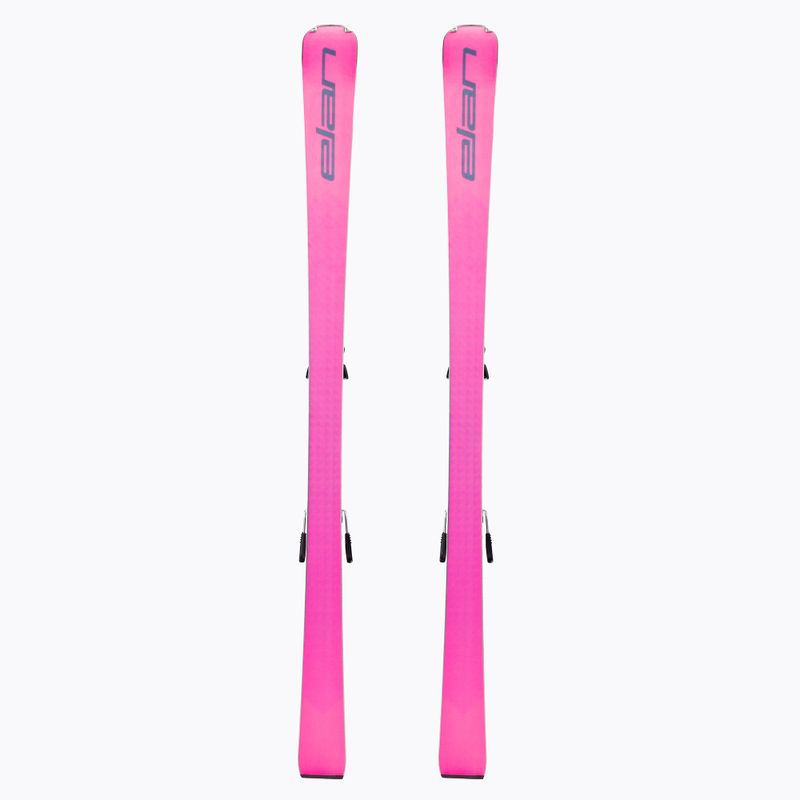 Sci da discesa femminile Elan Speed Magic PS + attacchi ELX 11 rosa 3