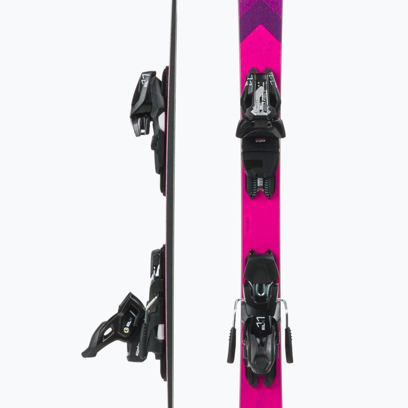 Sci da discesa femminile Elan Ace Speed Magic PS + attacchi ELX 11 rosa 5