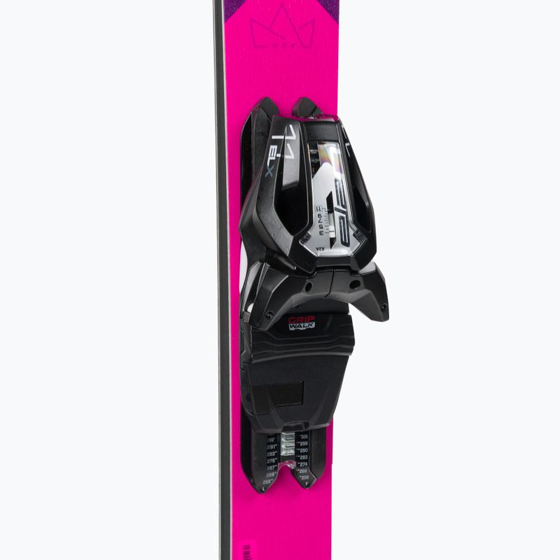 Sci da discesa femminile Elan Ace Speed Magic PS + attacchi ELX 11 rosa 6