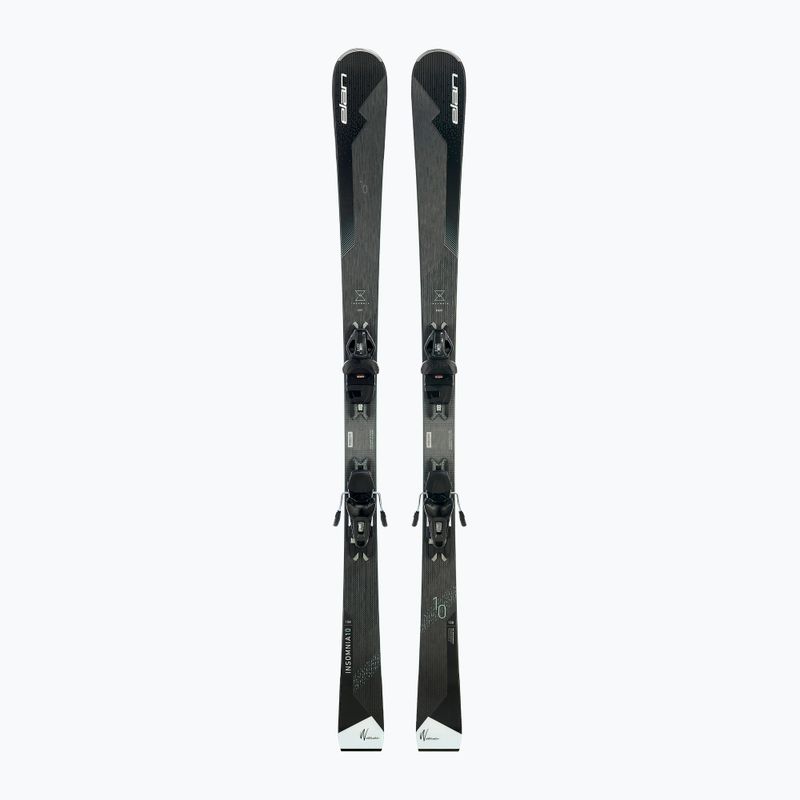 Sci da discesa femminile Elan Insomnia 10 Black LS + attacchi ELW 9 6