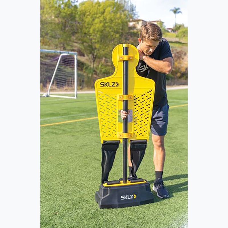 SKLZ Pro Training Difensore da calcio con BASE giallo 10