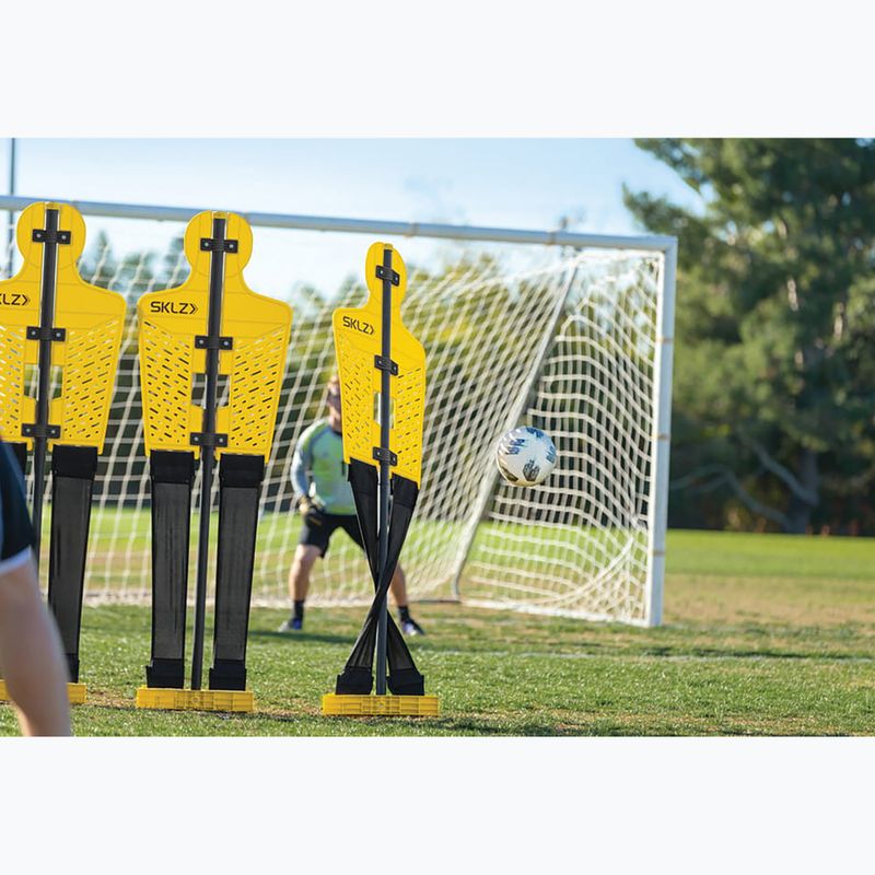SKLZ Pro Training Difensore da calcio con BASE giallo 15