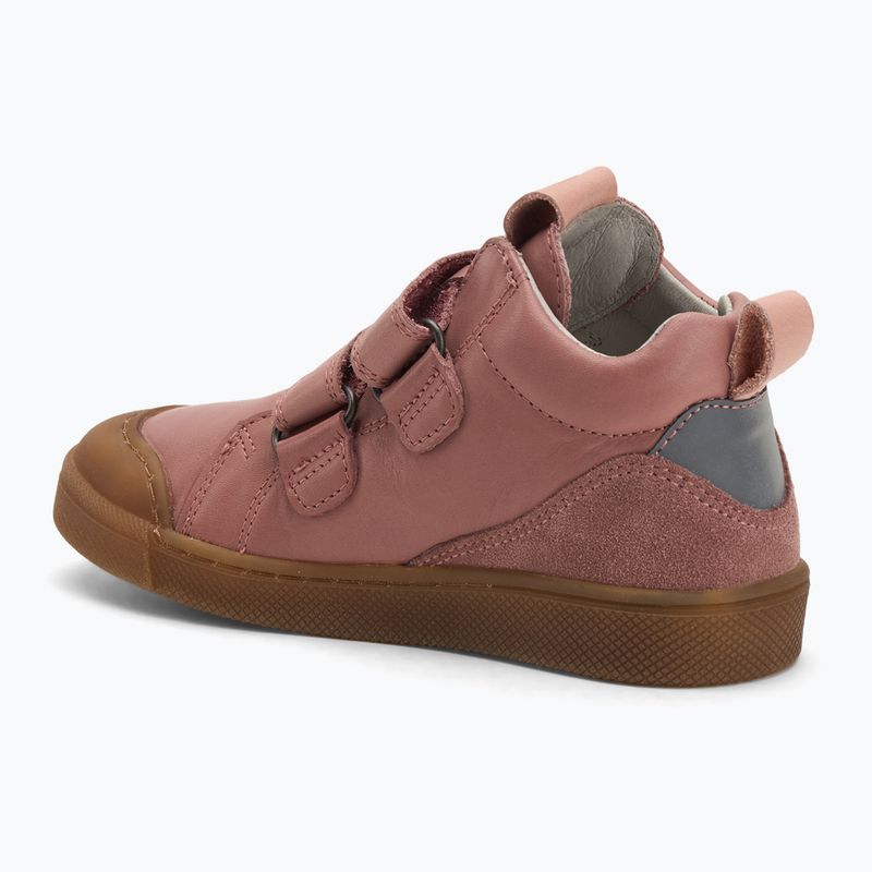 Scarpe a piedi nudi per bambini Froddo Rosario High-Top rosa scuro 3