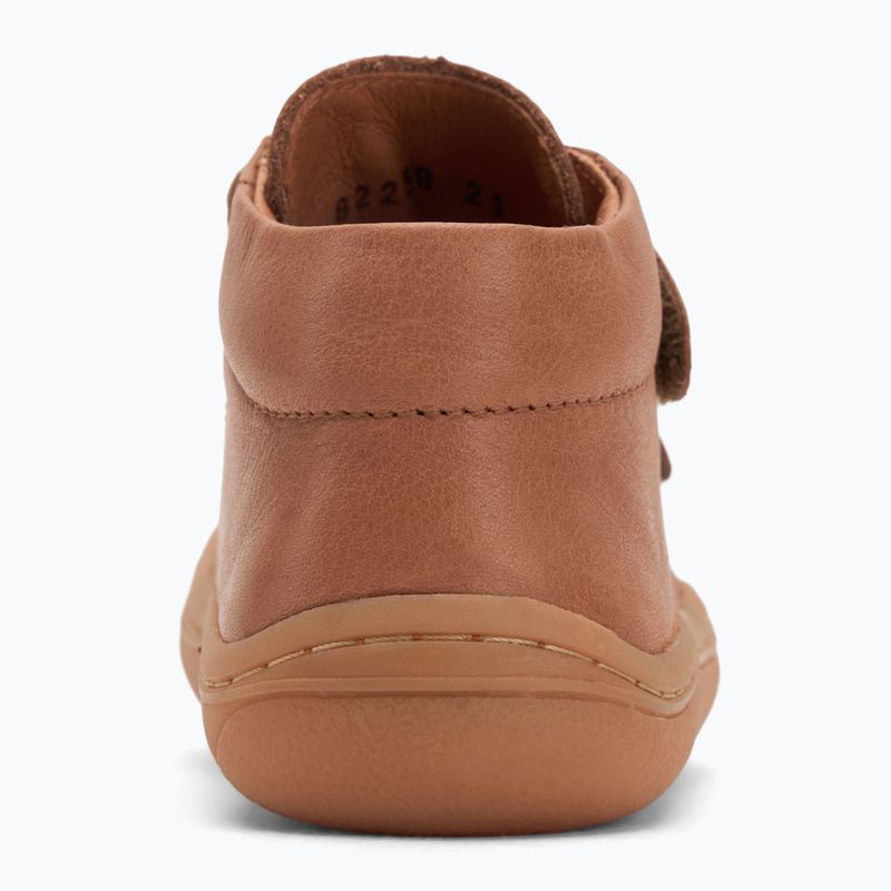scarpe per bambini a piedi nudi Froddo First Step cognac 6
