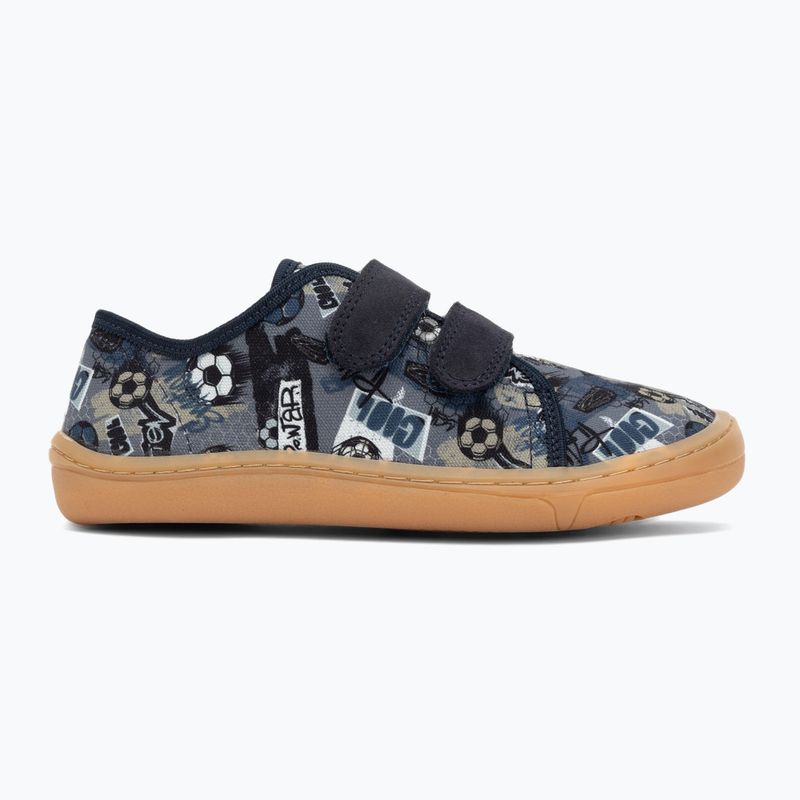 Froddo scarpe a piedi nudi per bambini G1700379 grigio/blu 2