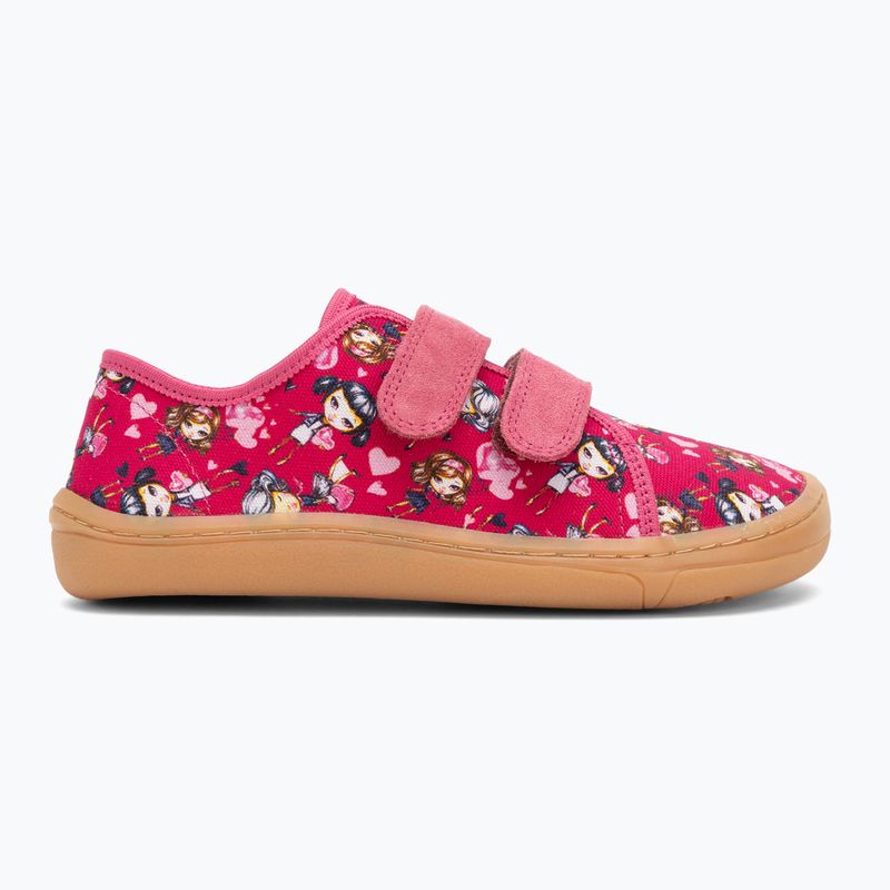 Froddo scarpe a piedi nudi per bambini G1700379 fuxia+ 2