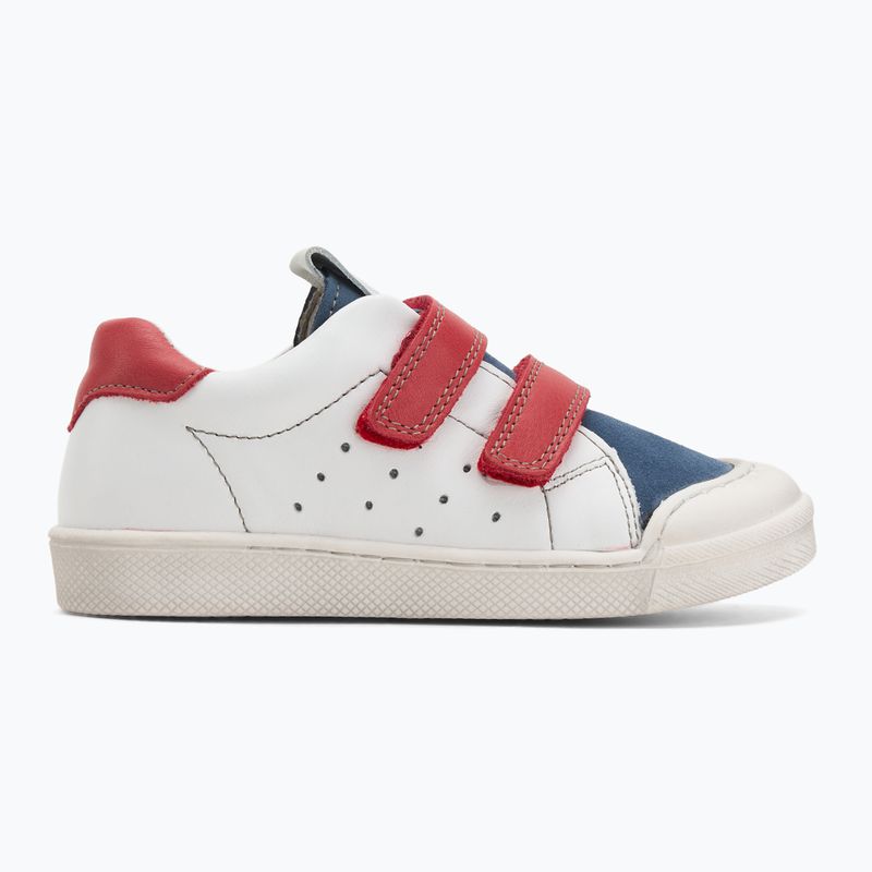 scarpe a piedi nudi per bambini Froddo Rosario bianco/rosso 2
