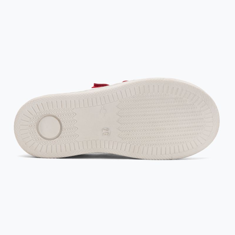 scarpe a piedi nudi per bambini Froddo Rosario bianco/rosso 4