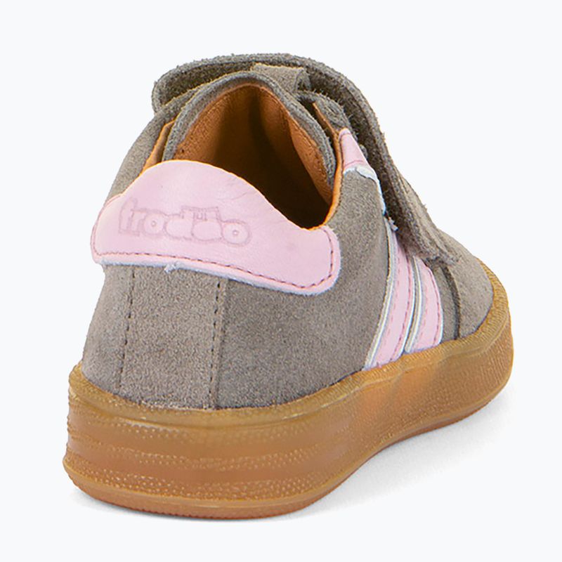 Scarpe Froddo per bambini G3130269 grigio chiaro/rosa 5