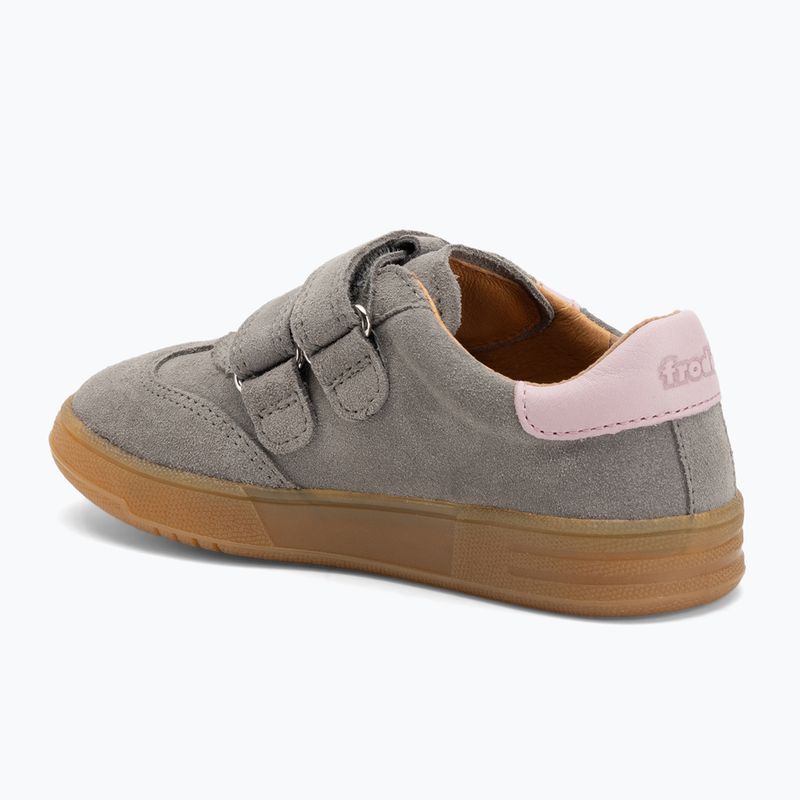 Scarpe Froddo per bambini G3130269 grigio chiaro/rosa 3