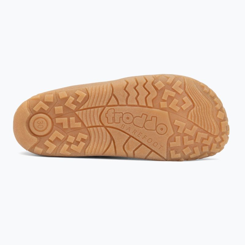 Scarpe Froddo Splash blu scuro per bambini a piedi nudi 4