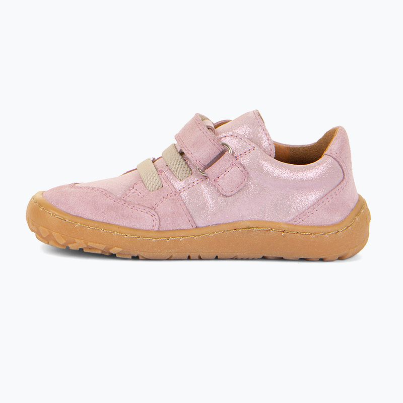 Froddo Splash rosa lucido scarpe per bambini a piedi nudi 3