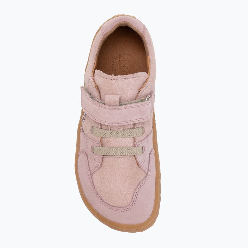 Froddo Splash rosa lucido scarpe per bambini a piedi nudi 5