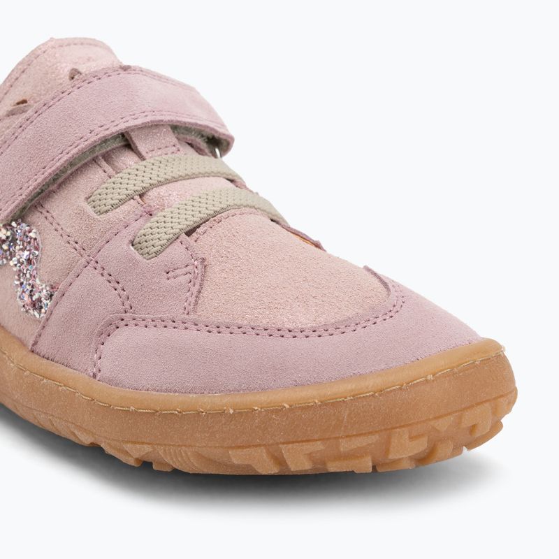 Froddo Splash rosa lucido scarpe per bambini a piedi nudi 7
