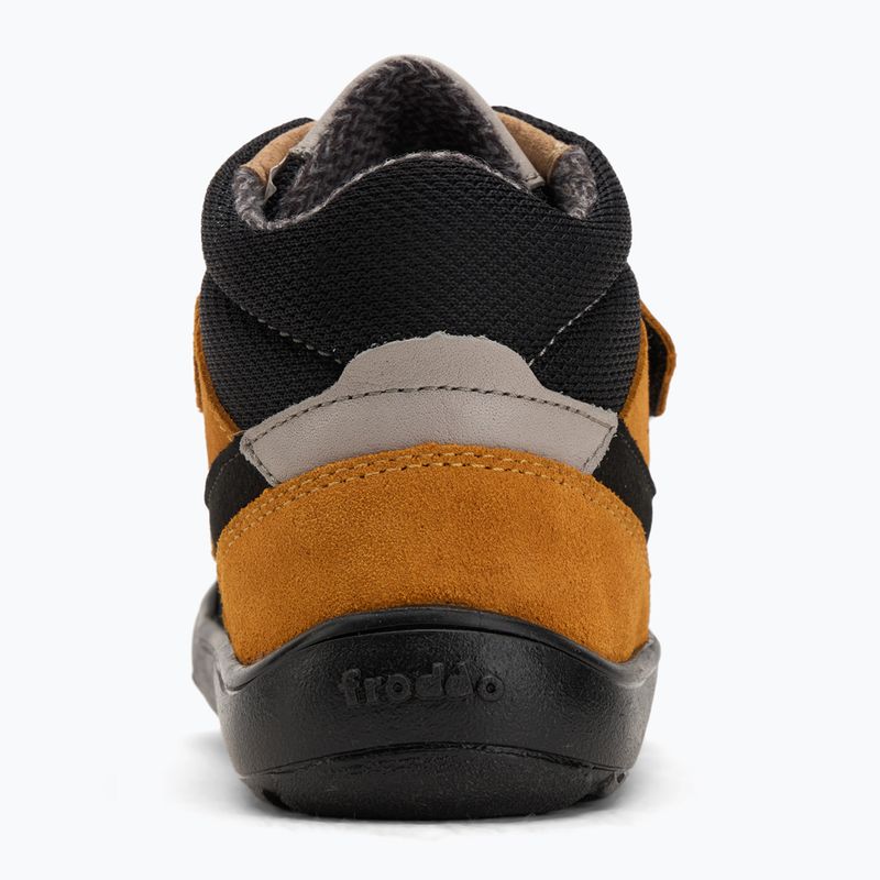 scarpe a piedi nudi per bambini Froddo Up Tex Autunno nero/arancio 6