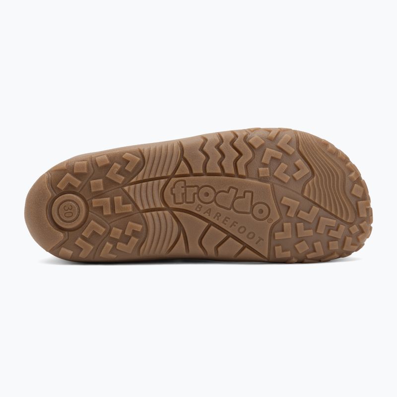 scarponi da neve Froddo Tex Winter bordeaux per bambini a piedi nudi 4