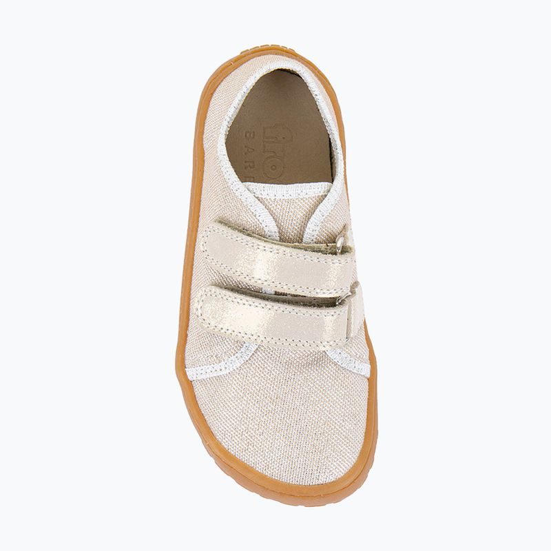 Scarpe barefoot bambino Froddo Canvas gold shine 6