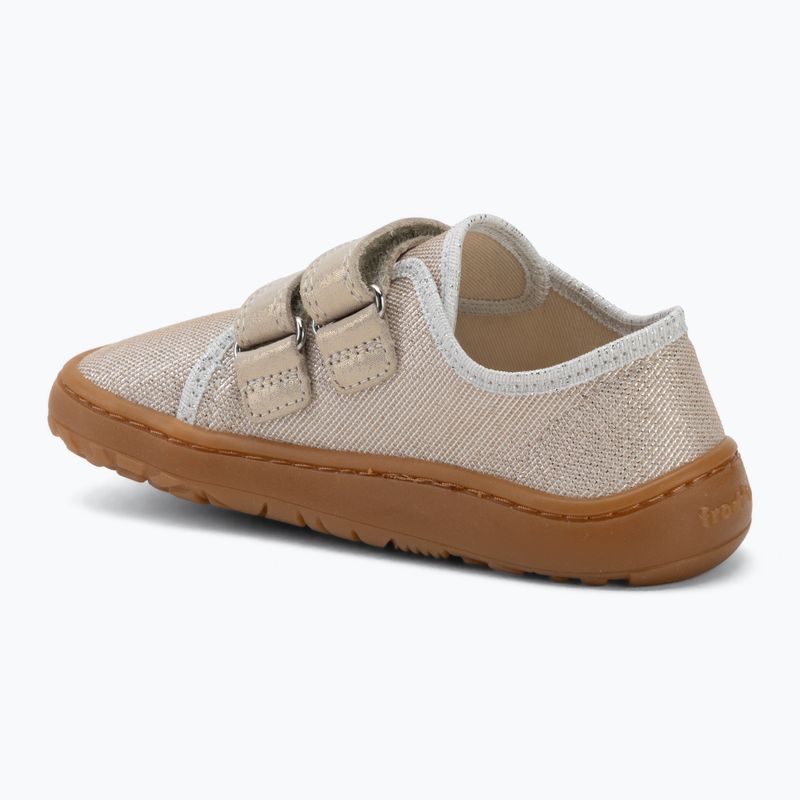 Scarpe barefoot bambino Froddo Canvas gold shine 3
