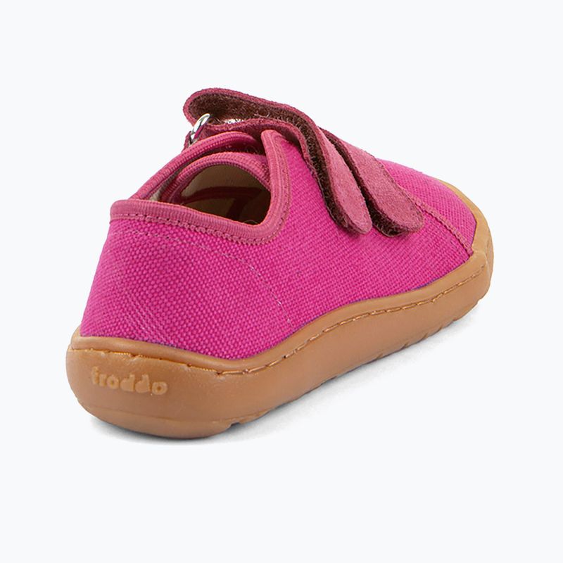 Scarpe barefoot per bambini Froddo Canvas fuchsia 5