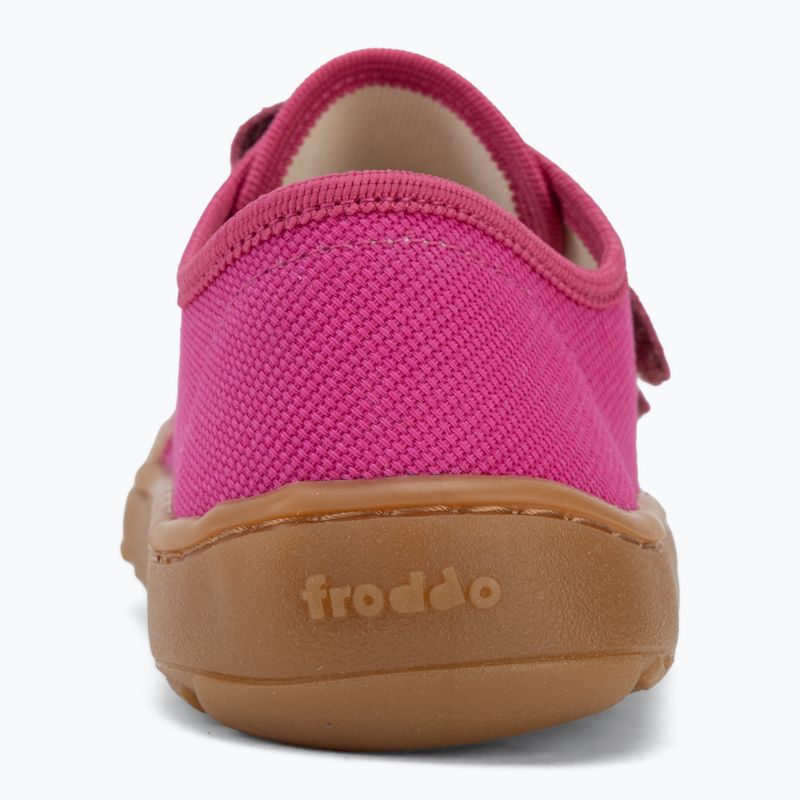 Scarpe barefoot per bambini Froddo Canvas fuchsia 6
