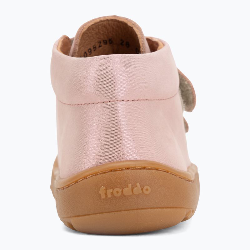 Scarpe barefoot per bambini Froddo First Step pink shine 6