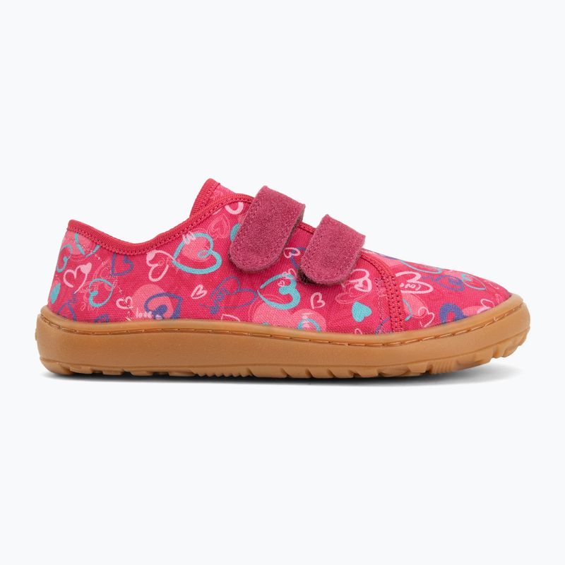 Scarpe barefoot bambino Froddo Barefoot Canvas fuxia+ 2