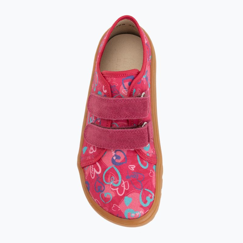 Scarpe barefoot bambino Froddo Barefoot Canvas fuxia+ 5