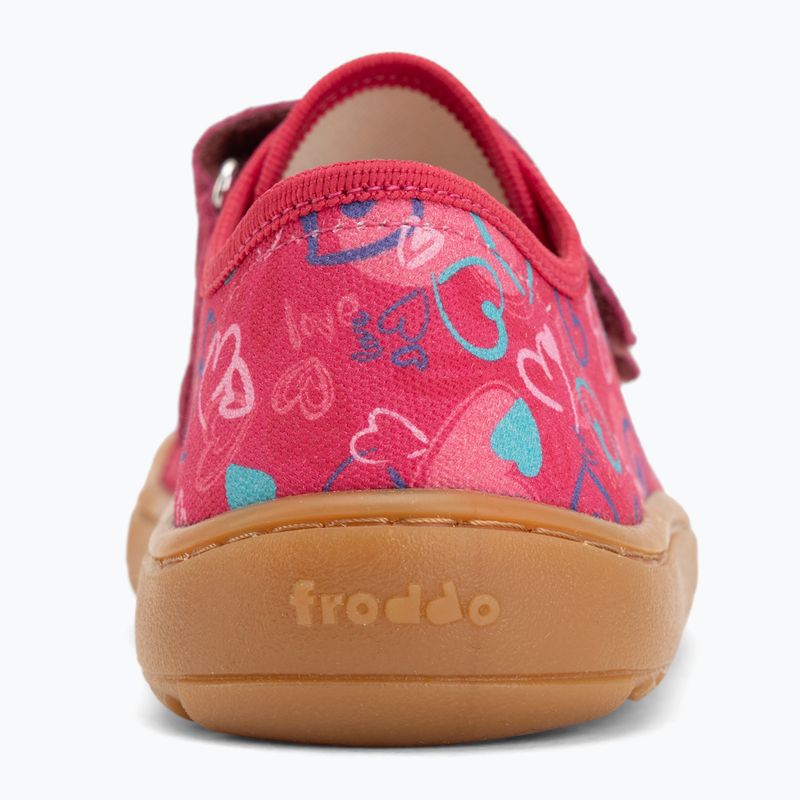 Scarpe barefoot bambino Froddo Barefoot Canvas fuxia+ 6