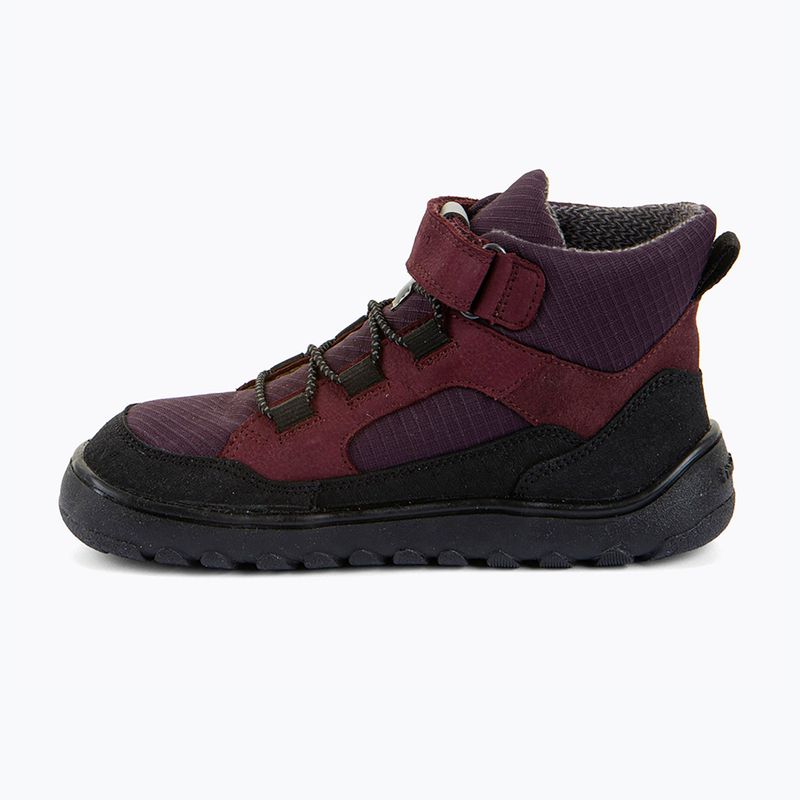Doposci barefoot per bambini Froddo Barefoot Up Path Tex dark bordeaux 3