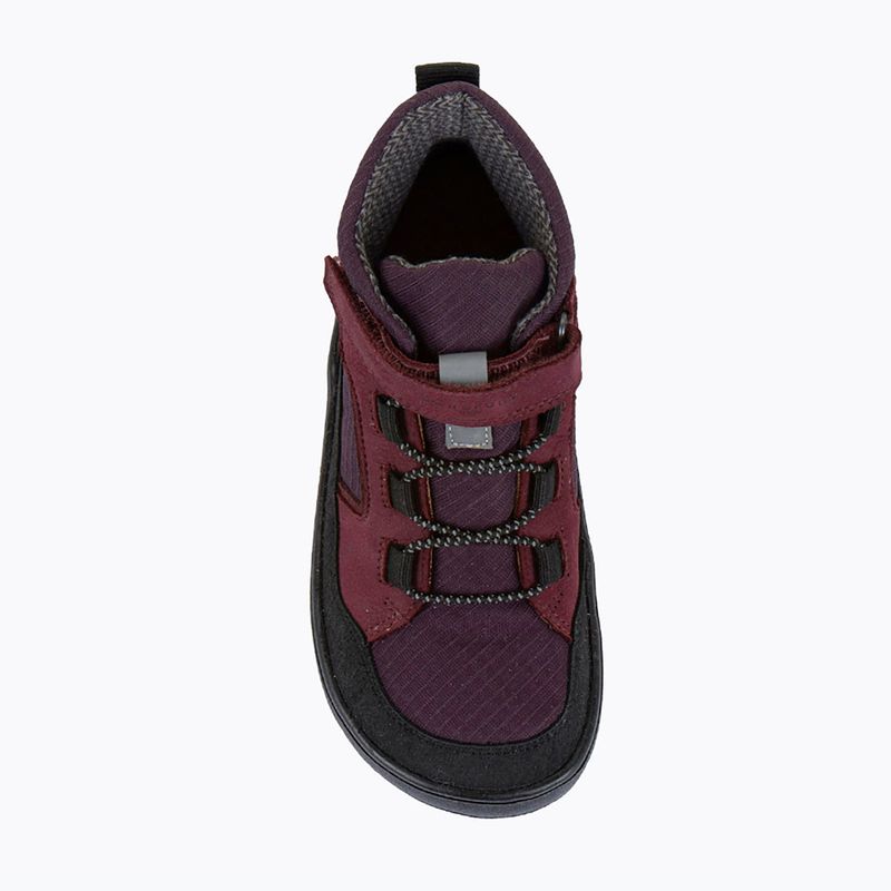 Doposci barefoot per bambini Froddo Barefoot Up Path Tex dark bordeaux 7
