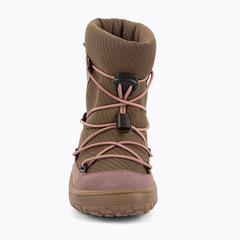 Doposci barefoot per bambini Froddo Barefoot Tex Track Wool dark pink 4