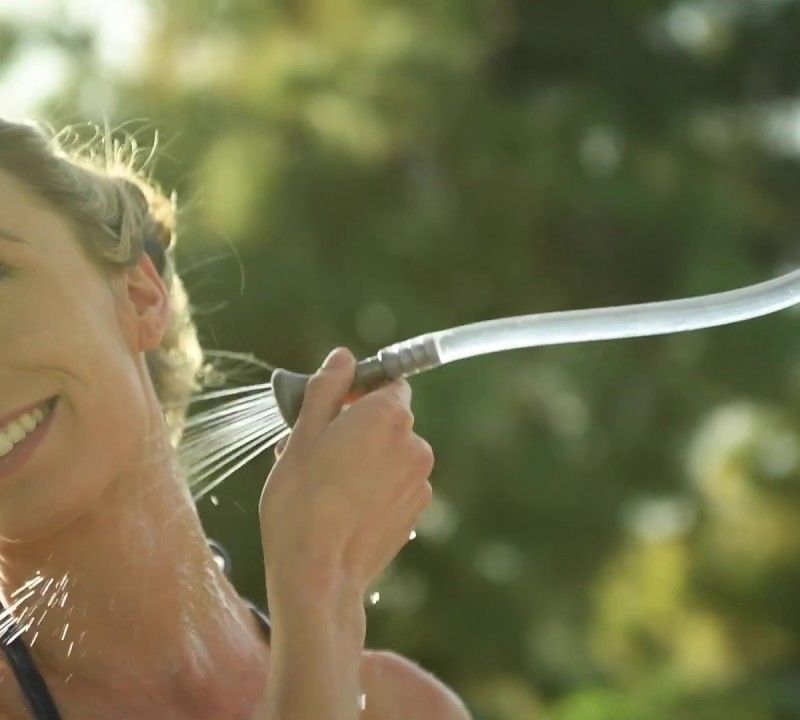 Advanced Elements 5 Gallon argento/nero doccia da viaggio 3