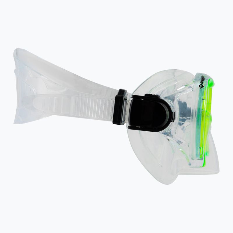 Schildkröt Set da snorkeling per bambini verde bermuda 7