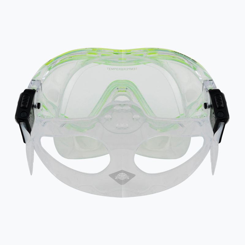 Schildkröt Set da snorkeling per bambini verde bermuda 9