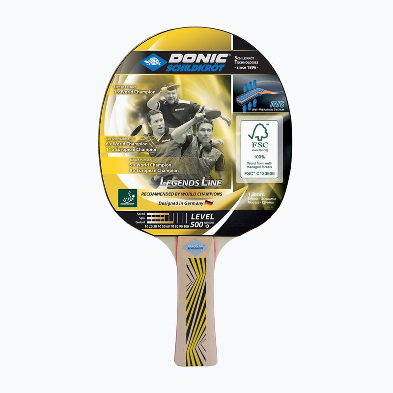 Racchetta da tennis da tavolo Donic-Schildkröt Legends 500 FSC 714407 9