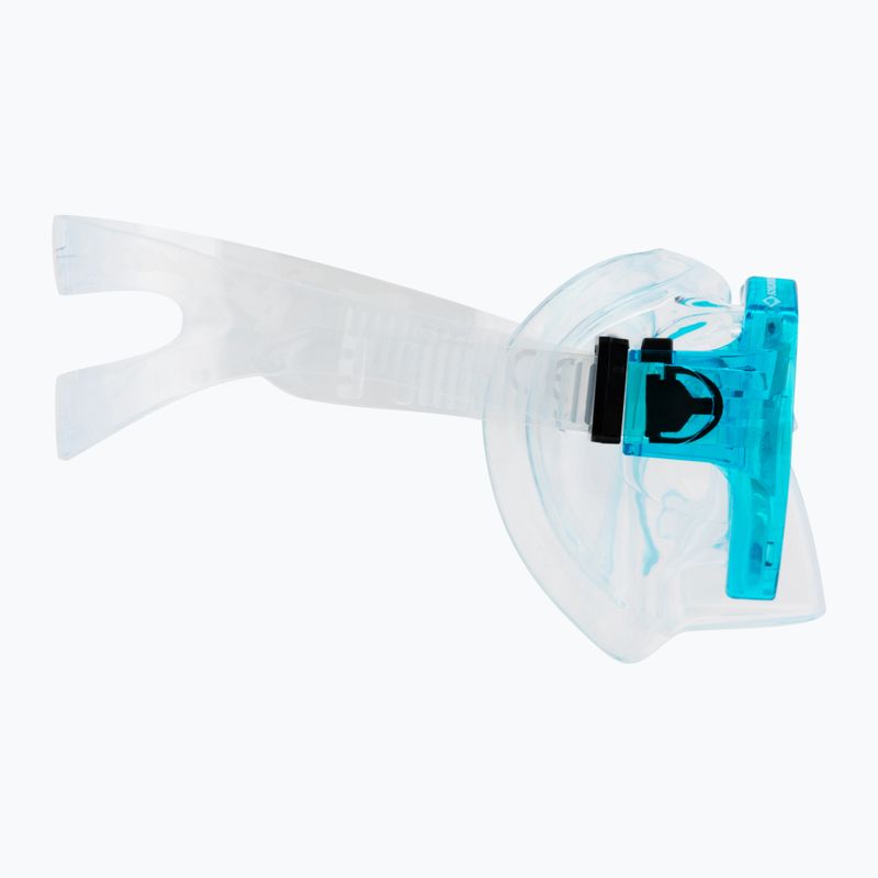 Set da snorkeling per bambini Schildkröt Barados blu 3