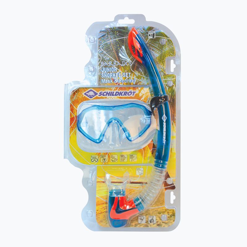 Set da snorkeling per bambini Schildkröt Barados blu 8