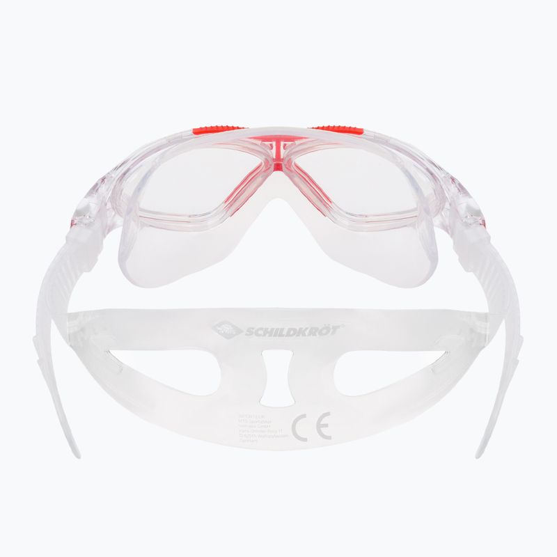 Maschera da nuoto per bambini Schildkröt Bali rosso 5