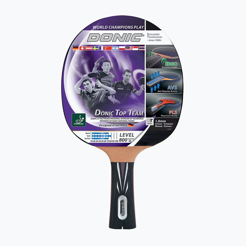 Racchetta da tennis da tavolo Donic-Schildkröt Top Team 800 754198 8