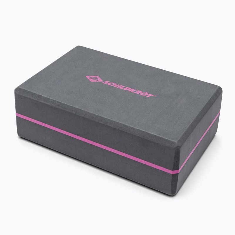 Blocco Yoga Schildkröt grigio/rosa