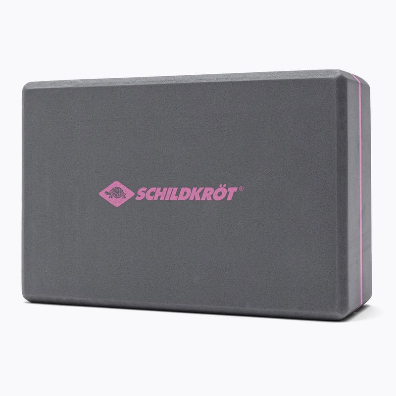 Blocco Yoga Schildkröt grigio/rosa 3